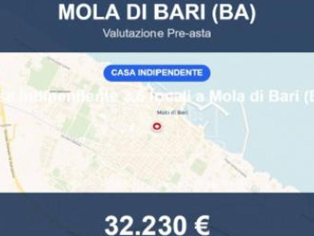 Immobile in asta di 58 m in vendita a Mola di Bari