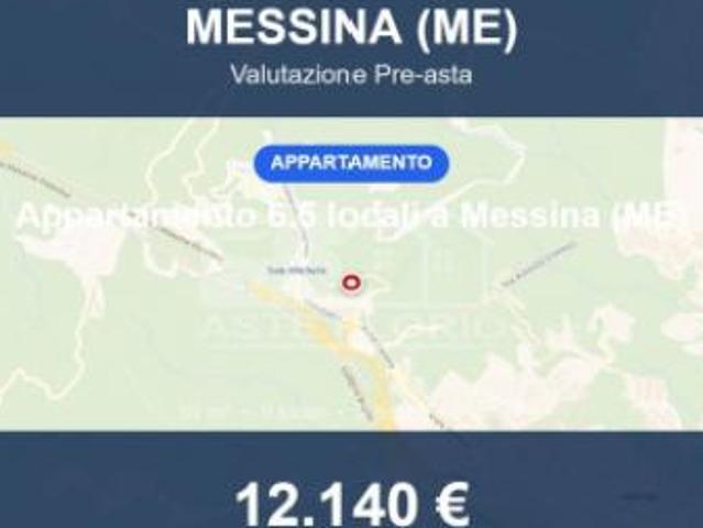 Immobile in asta di 59 m con più di 5 locali in vendita a Messina