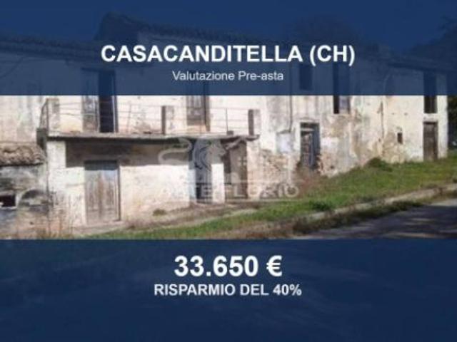Immobile in asta di 505 m, box auto in vendita a Casacanditella