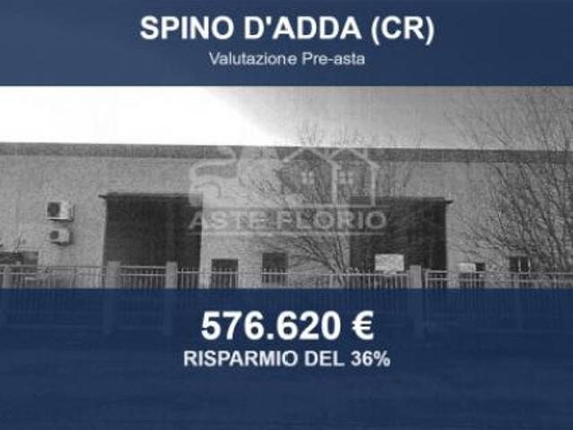 Immobile in asta di 5084 m in vendita a Spino d'Adda