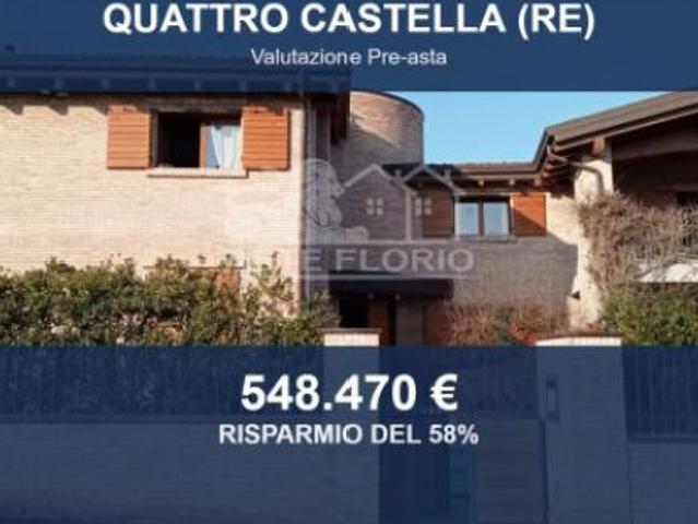 Immobile in asta di 527 m con più di 5 locali in vendita a Quattro Castella