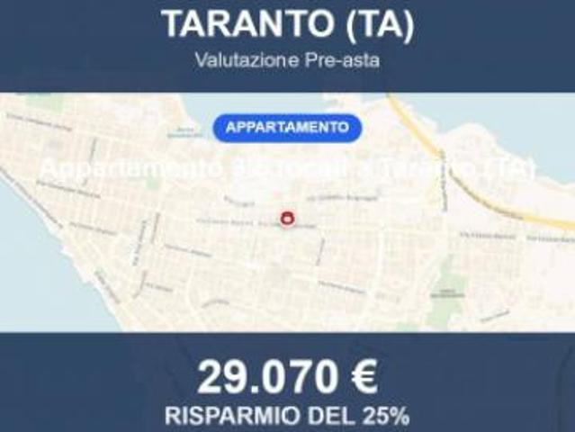 Immobile in asta di 52 m in vendita a Taranto