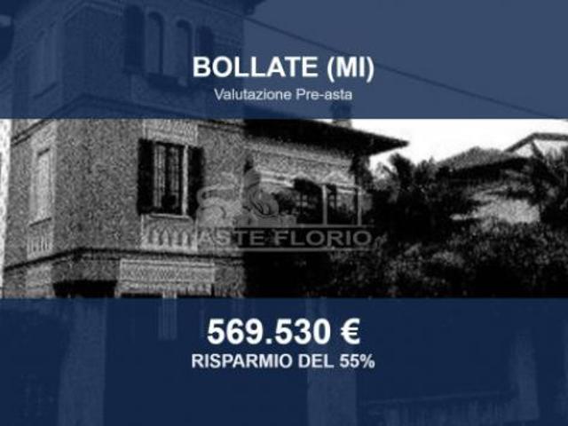 Immobile in asta di 535 m, box auto doppio in vendita a Bollate