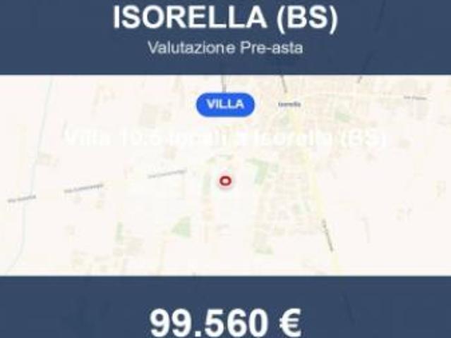 Immobile in asta di 53 m con più di 5 locali e box auto in vendita a Isorella