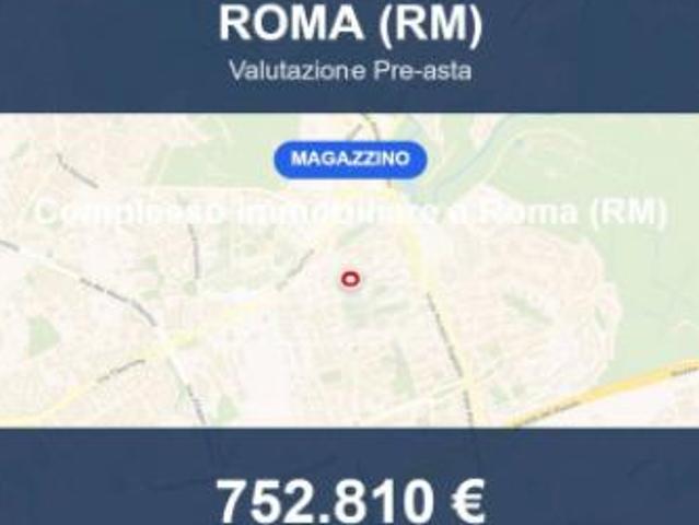Immobile in asta di 6680 m in vendita a Roma
