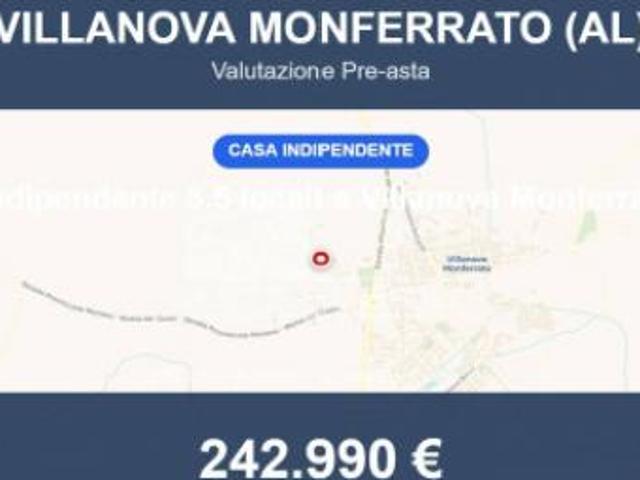 Immobile in asta di 694 m, box auto in vendita a Villanova Monferrato