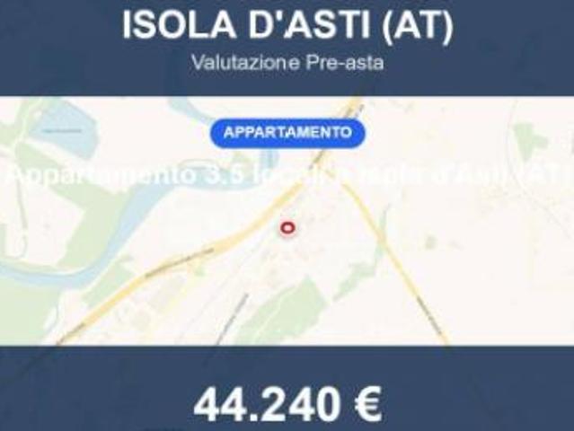 Immobile in asta di 60 m, box auto in vendita a Isola d'Asti