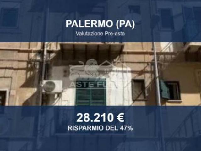 Immobile in asta di 60 m in vendita a Palermo
