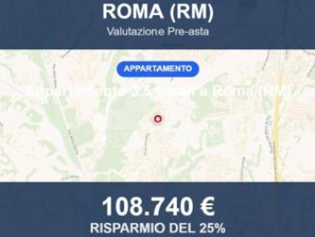 Immobile in asta di 60 m in vendita a Roma