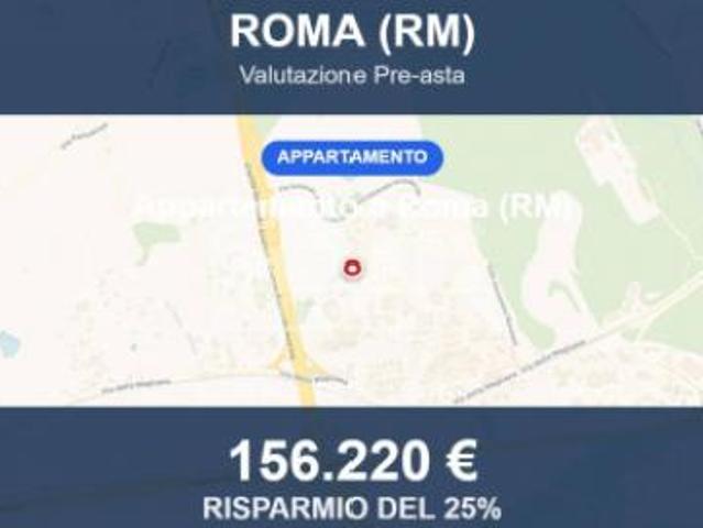 Immobile in asta di 61 m, box auto doppio in vendita a Roma