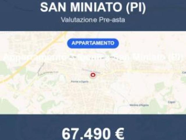 Immobile in asta di 63 m, box auto in vendita a San Miniato
