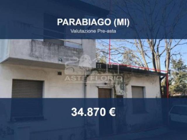 Immobile in asta di 74 m, box auto in vendita a Parabiago