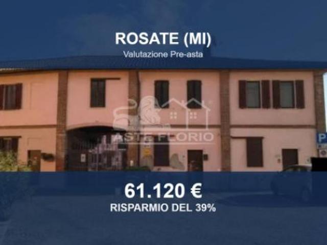 Immobile in asta di 74 m, box auto in vendita a Rosate
