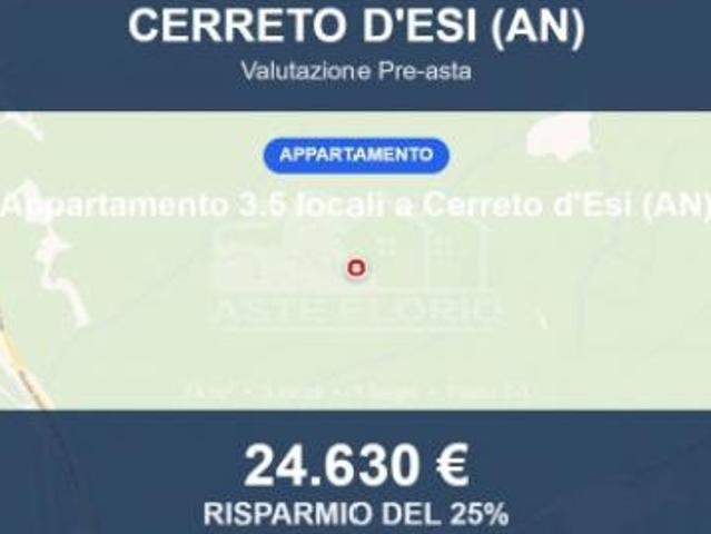 Immobile in asta di 74 m in vendita a Cerreto d'Esi