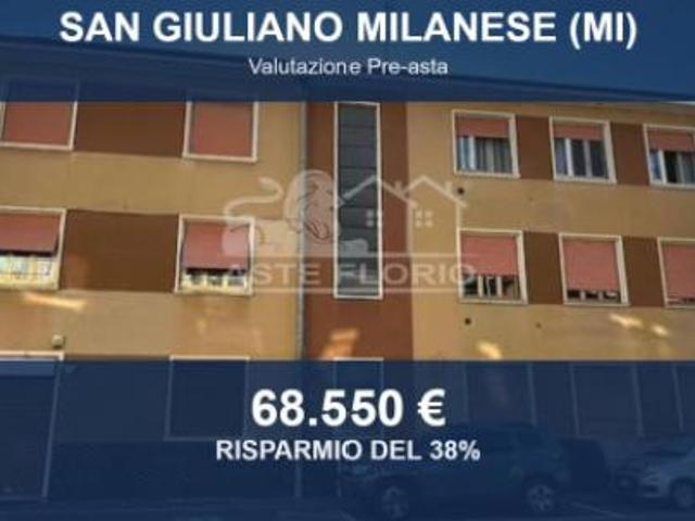 Immobile in asta di 74 m in vendita a San Giuliano Milanese