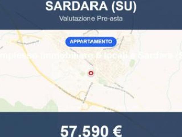 Immobile in asta di 75 m con più di 5 locali in vendita a Sardara