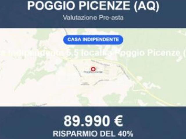 Immobile in asta di 75 m, box auto in vendita a Poggio Picenze