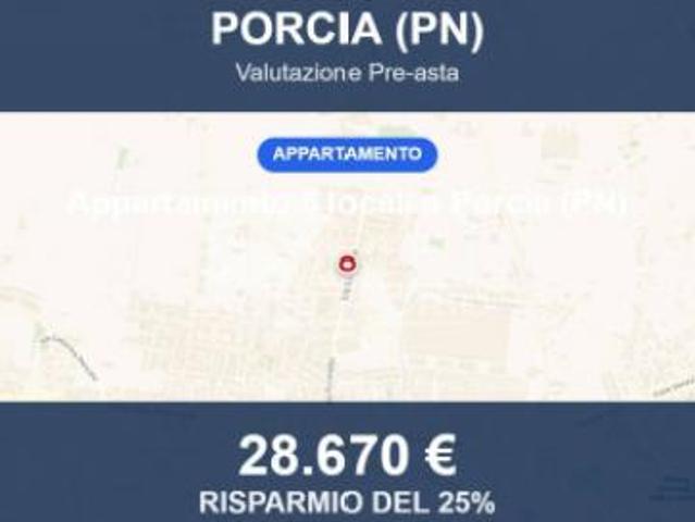 Immobile in asta di 76 m, box auto in vendita a Porcia