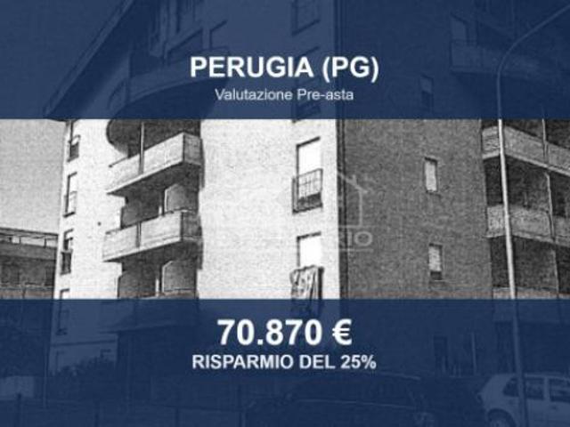 Immobile in asta di 77 m, box auto in vendita a Perugia