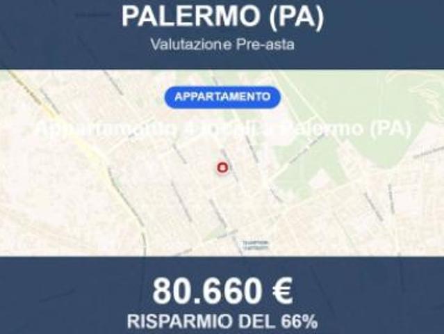 Immobile in asta di 77 m in vendita a Palermo