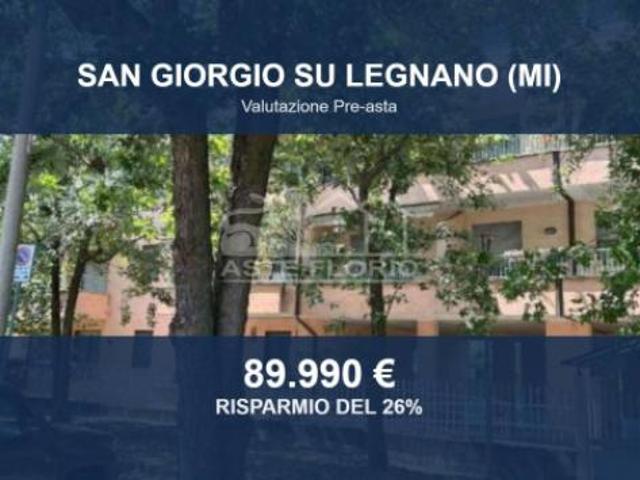 Immobile in asta di 79 m, box auto in vendita a San Giorgio Su Legnano