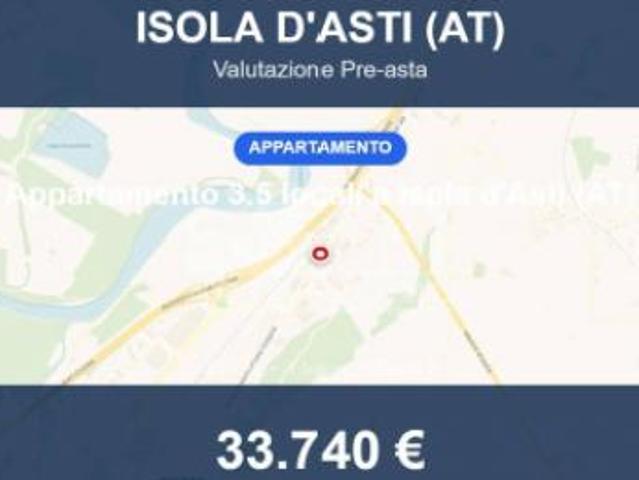 Immobile in asta di 70 m, box auto in vendita a Isola d'Asti