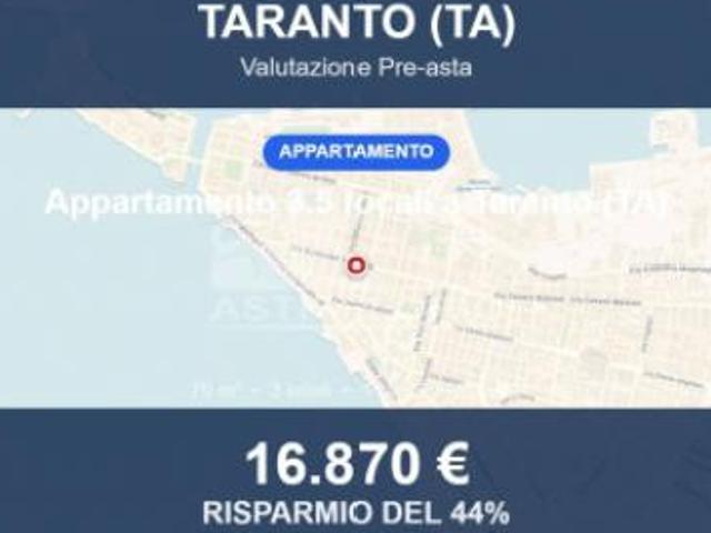 Immobile in asta di 70 m in vendita a Taranto
