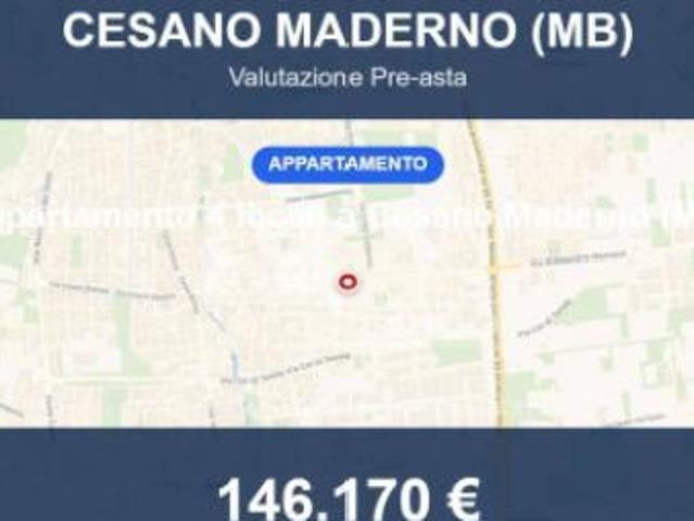 Immobile in asta di 72 m, box auto in vendita a Cesano Maderno