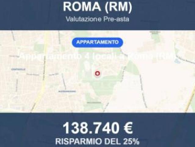 Immobile in asta di 72 m in vendita a Roma