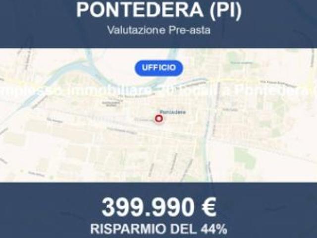 Immobile in asta di 737 m con più di 5 locali in vendita a Pontedera