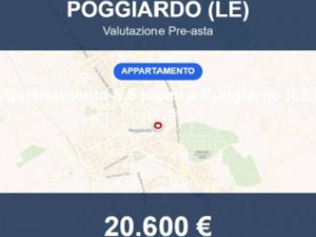 Immobile in asta di 84 m, box auto in vendita a Poggiardo