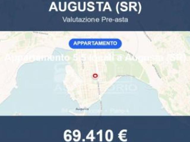 Immobile in asta di 84 m in vendita a Augusta