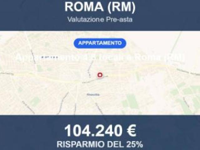 Immobile in asta di 84 m in vendita a Roma