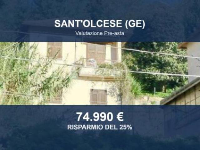 Immobile in asta di 84 m in vendita a Sant'Olcese