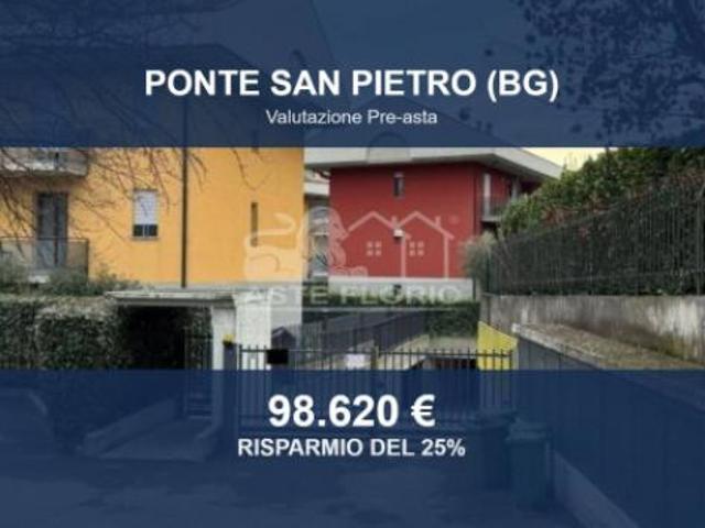 Immobile in asta di 85 m, box auto in vendita a Ponte San Pietro