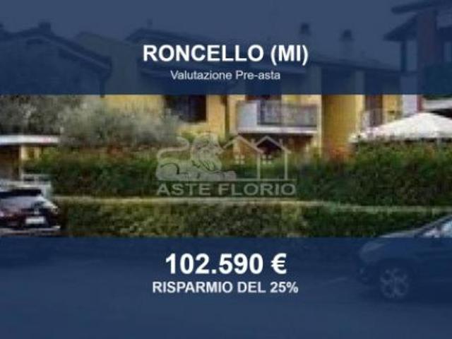 Immobile in asta di 85 m, box auto in vendita a Roncello