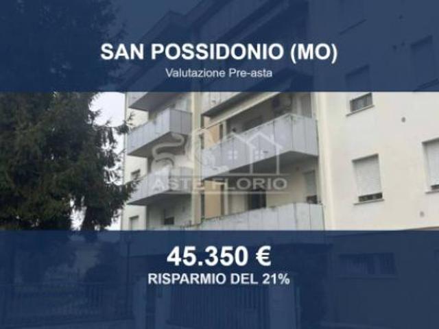 Immobile in asta di 85 m, box auto in vendita a San Possidonio