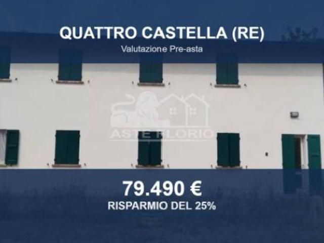 Immobile in asta di 86 m, box auto in vendita a Quattro Castella