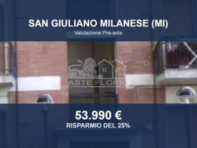 Immobile in asta di 86 m in vendita a San Giuliano Milanese