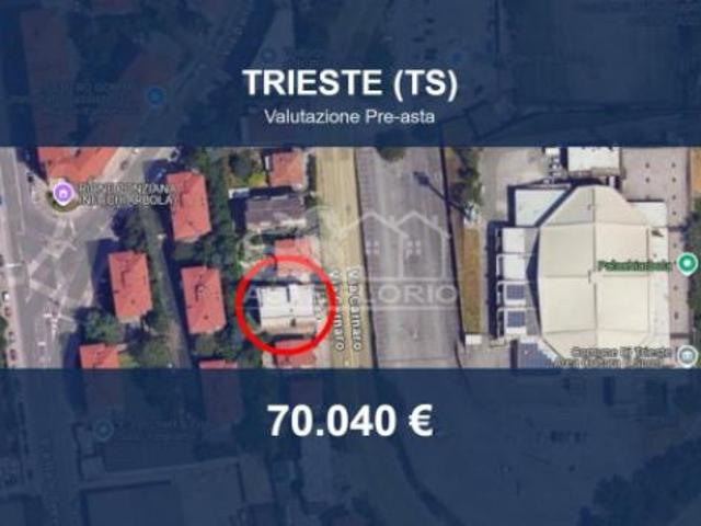 Immobile in asta di 87 m, box auto in vendita a Trieste