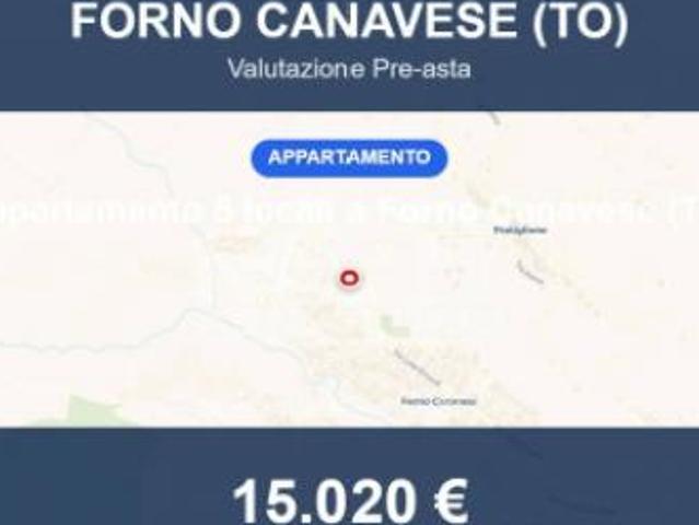 Immobile in asta di 88 m con più di 5 locali e box auto in vendita a Forno Canavese