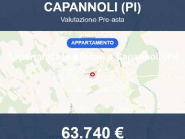 Immobile in asta di 88 m, box auto in vendita a Capannoli