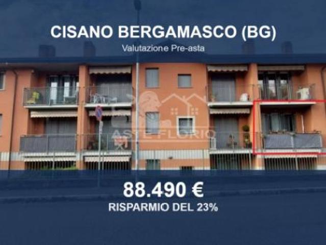 Immobile in asta di 88 m, box auto in vendita a Cisano Bergamasco
