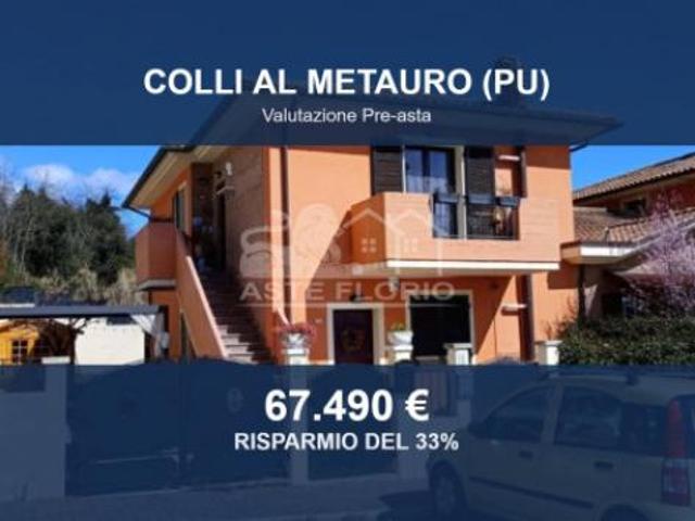 Immobile in asta di 89 m, box auto doppio in vendita a Colli al Metauro