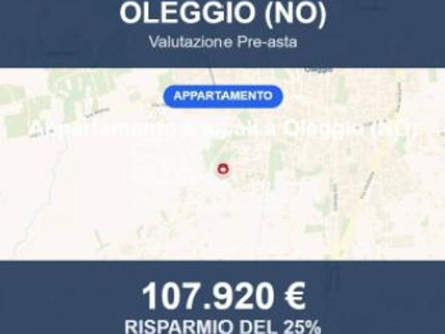 Immobile in asta di 89 m, box auto doppio in vendita a Oleggio