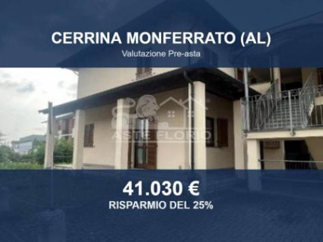 Immobile in asta di 80 m, box auto doppio in vendita a Cerrina Monferrato