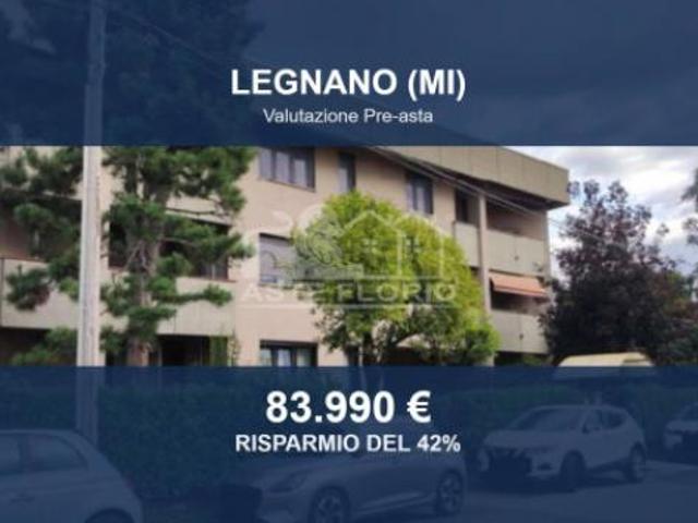 Immobile in asta di 80 m, box auto in vendita a Legnano