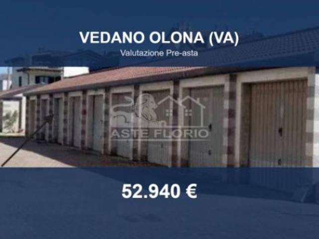 Immobile in asta di 81 m, box auto in vendita a Vedano Olona