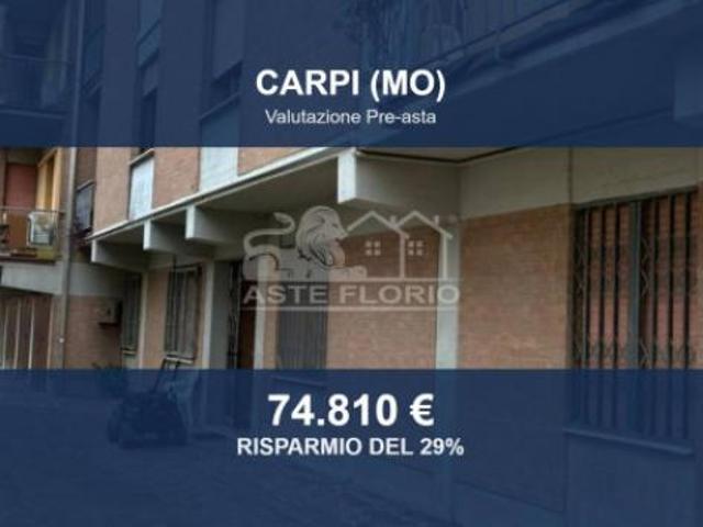 Immobile in asta di 82 m, box auto in vendita a Carpi