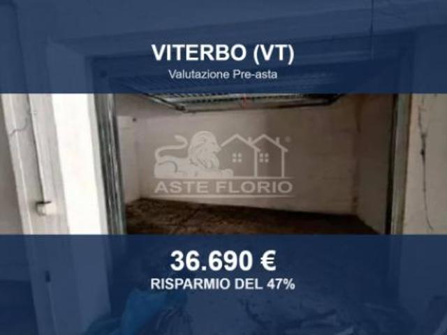 Immobile in asta di 83 m, box auto in vendita a Viterbo